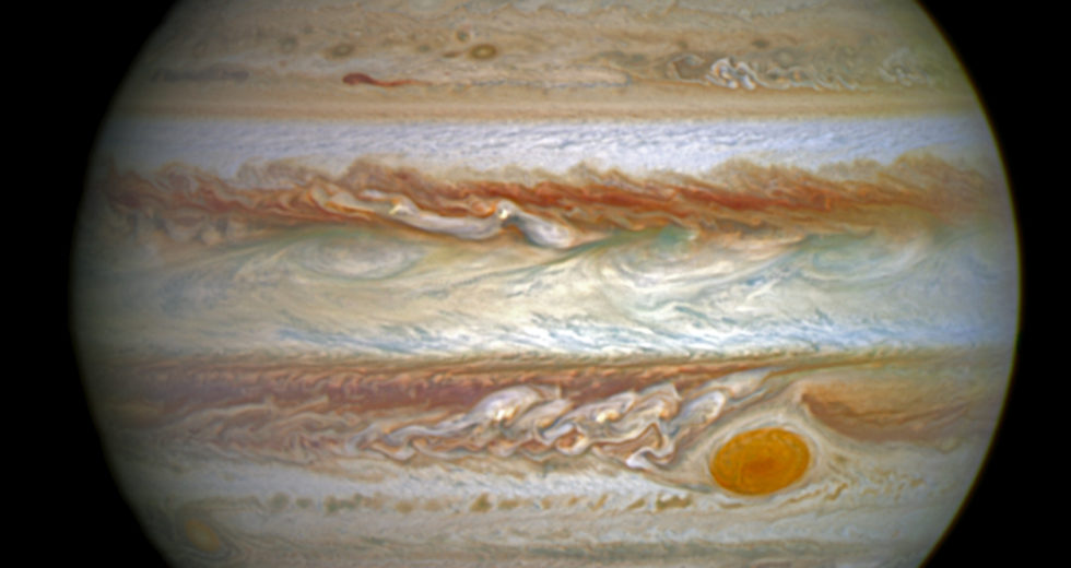 Jupier’s Great Red Spot Highlighted In New Image Of Insane Storms