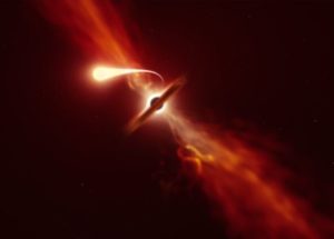 Tidal Disruption Event – Astronomers See A Black Hole Devouring A Star In Real Time