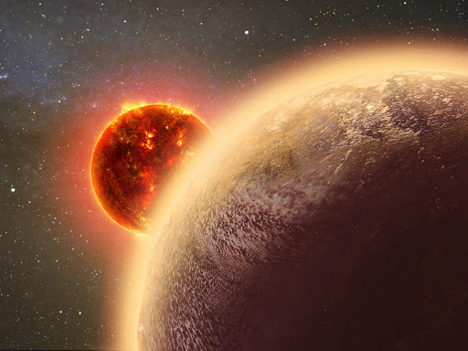 Hubble Finds Clues of Earth-Sized Exoplanet Losing Its Atmosphere