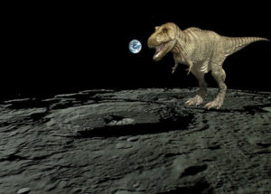 Mind-Blowing: Dinosaur Remains May Be Found On The Moon!