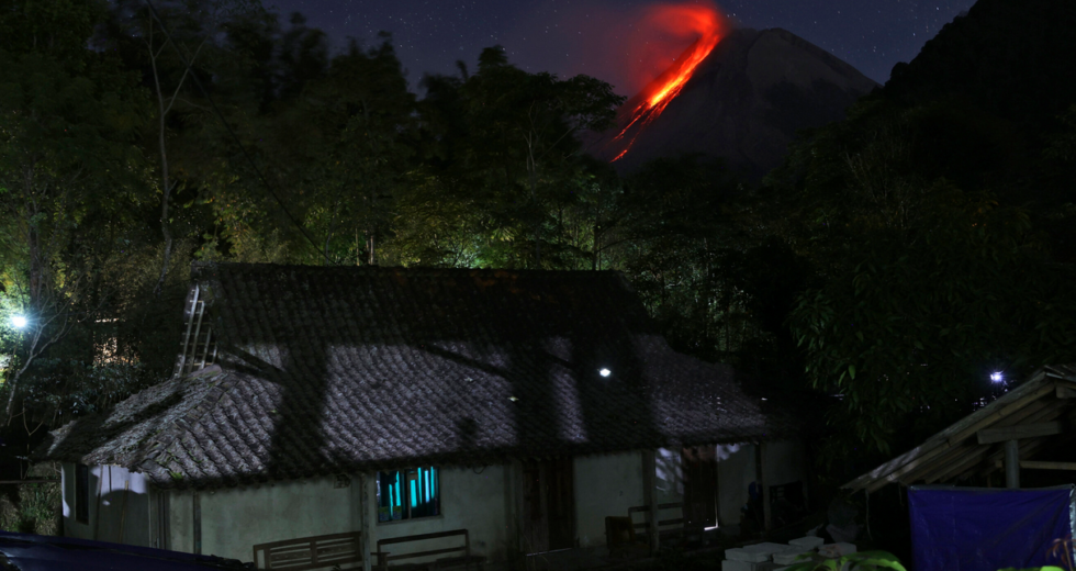 Mount Merapi Strikes Again With Extreme Lava and Gas Clouds