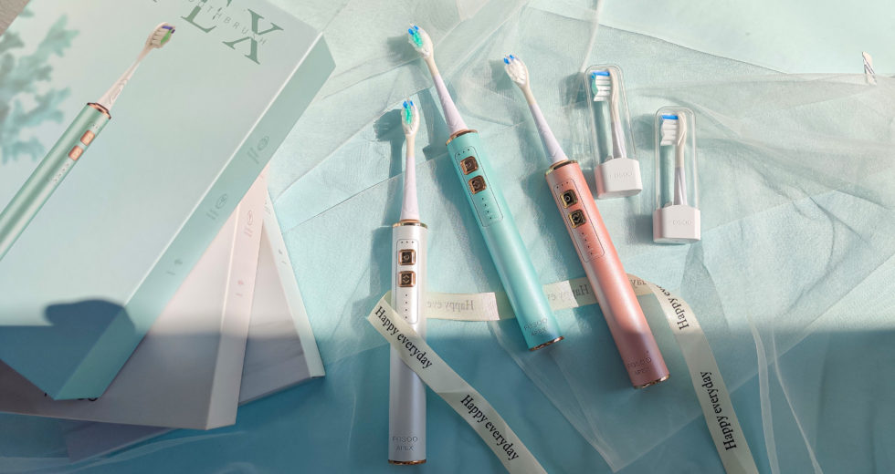 FOSOO APEX Rechargeable Sonic Electric Toothbrush