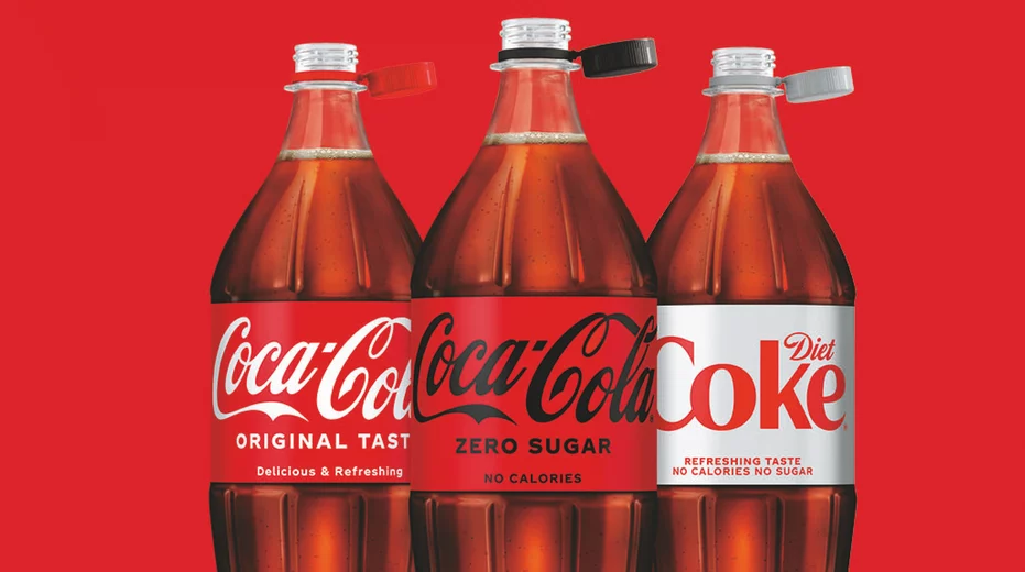 Coca-Cola Launches Bottles with Attached Caps to Encourage Recycling