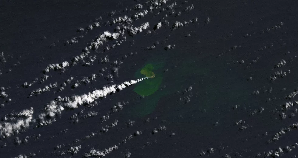 NASA Discovers a Newborn Island