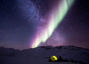 Aurora Forms Huge Hole in the Ozone Layer of the Earth