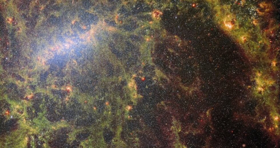 James Webb Focuses on the Core of the NGC 5068 Galaxy – Check Out JWST’s New Photo