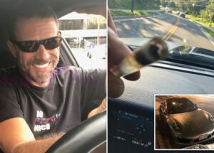 Hunter Biden Filmed Himself Smoking Crack Behind the Wheel – He’s Driving at 172 mph on Way to Vegas: Photos