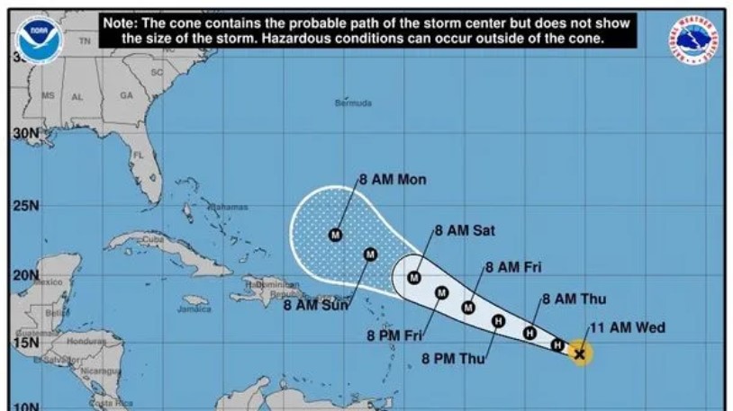 Tropical Storm Lee Threatens to be a Dangerous Hurricane in Just a Few Days