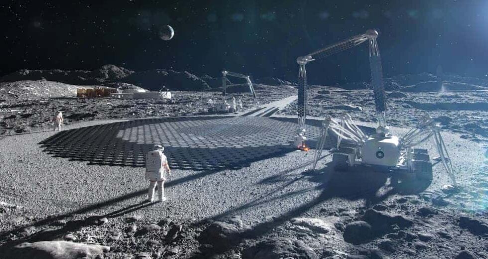 New Laser Approach to Create Lunar Roads and Landing Pads