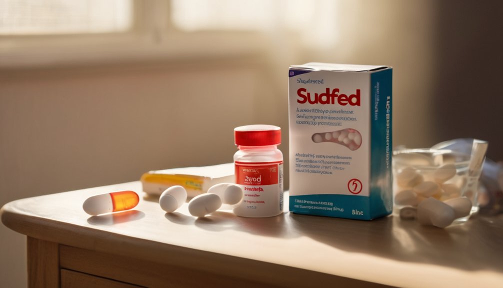 sudafed effectiveness for congestion