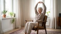 Chair Yoga for Seniors: Poses, Holds and Fall Evidence