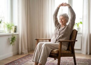 Chair Yoga for Seniors: Poses, Holds and Fall Evidence